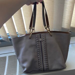 Chloe leather tote bag